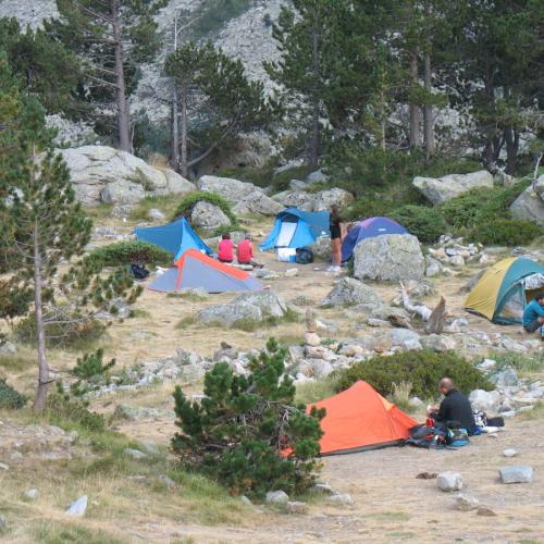 Bivouac dans les Pyrénées
