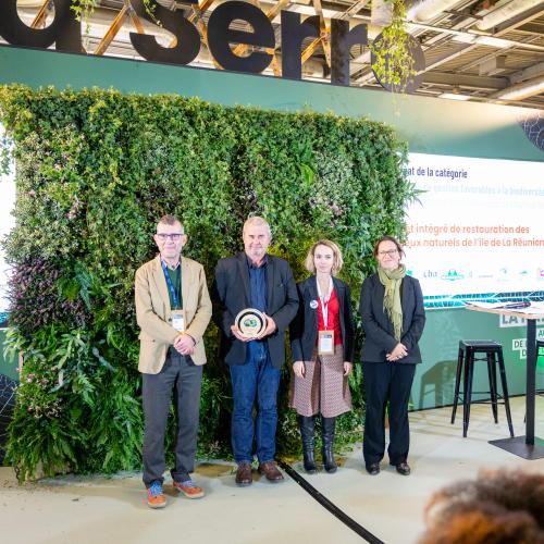 Remise de prix génie écologique au Salon des maires et des collectivités locales 2024