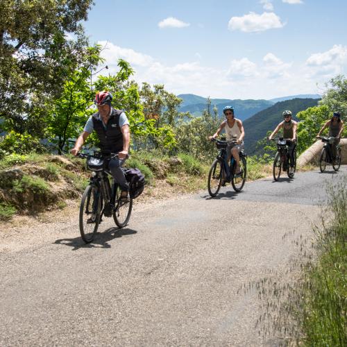 Randonnée à vélo, Semelles au Vent © Céline Lecomte-OFB