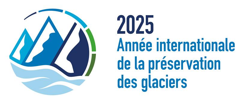 logo année internationale de la préservation des glaciers