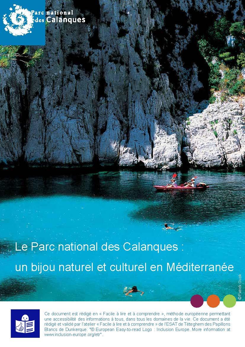 Couverture_brochure FALC "Le Parc national des Calanques un bijou naturel et culturel en Méditerranée"
