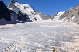 Le glacier Blanc