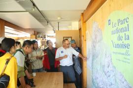 Délégation chinoise au PN Vanoise en août 2025 