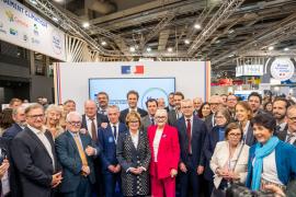 Inauguration du village ministériel avec les ministres et l'ensemble des opérateurs