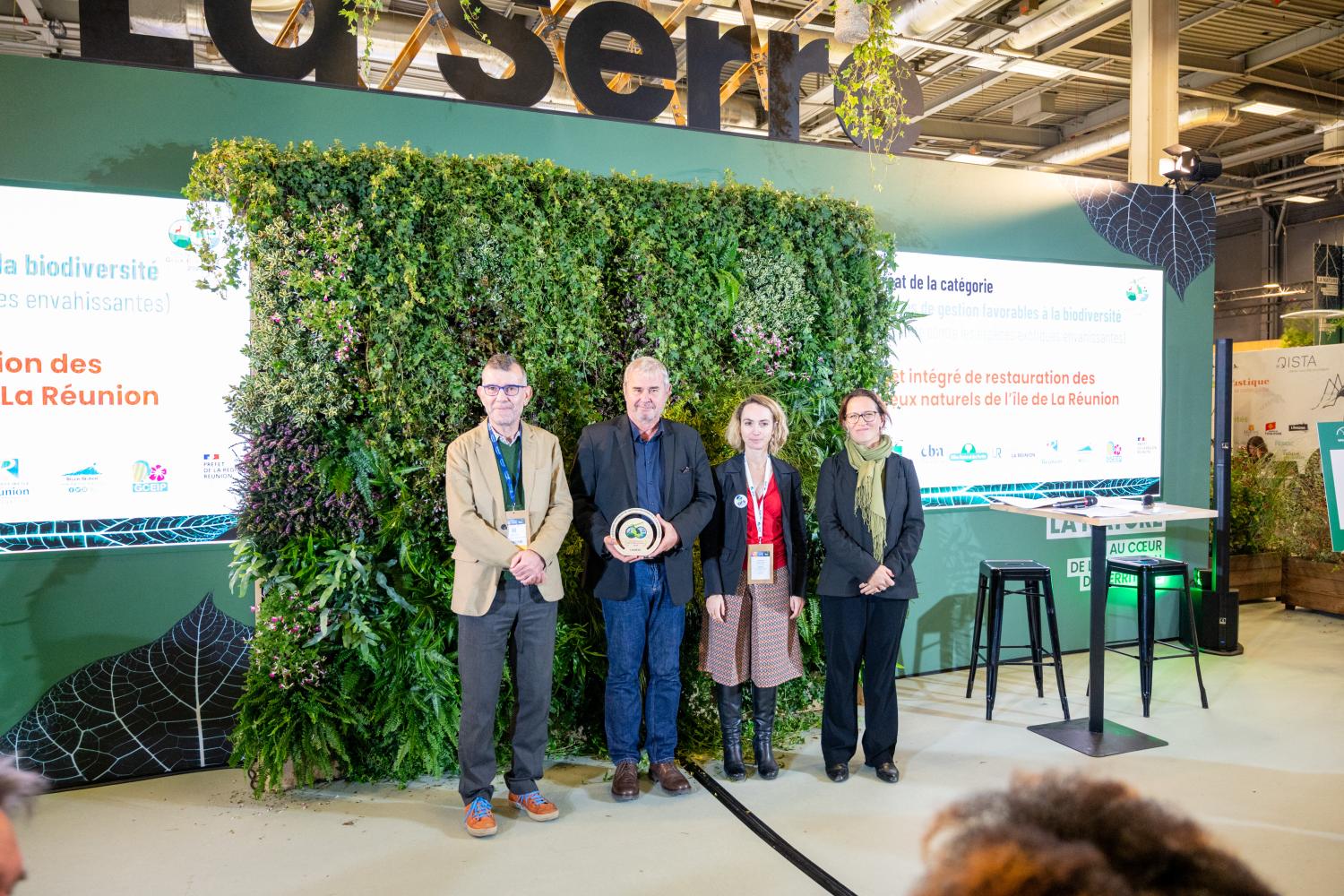 Remise de prix génie écologique au Salon des maires et des collectivités locales 2024