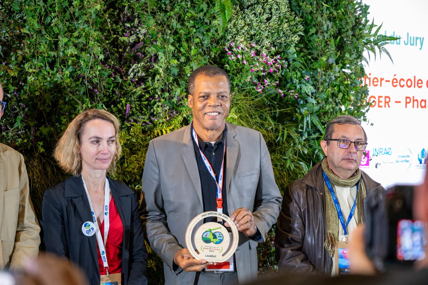 Remise de prix génie écologique au Salon des maires et des collectivités locales 2024