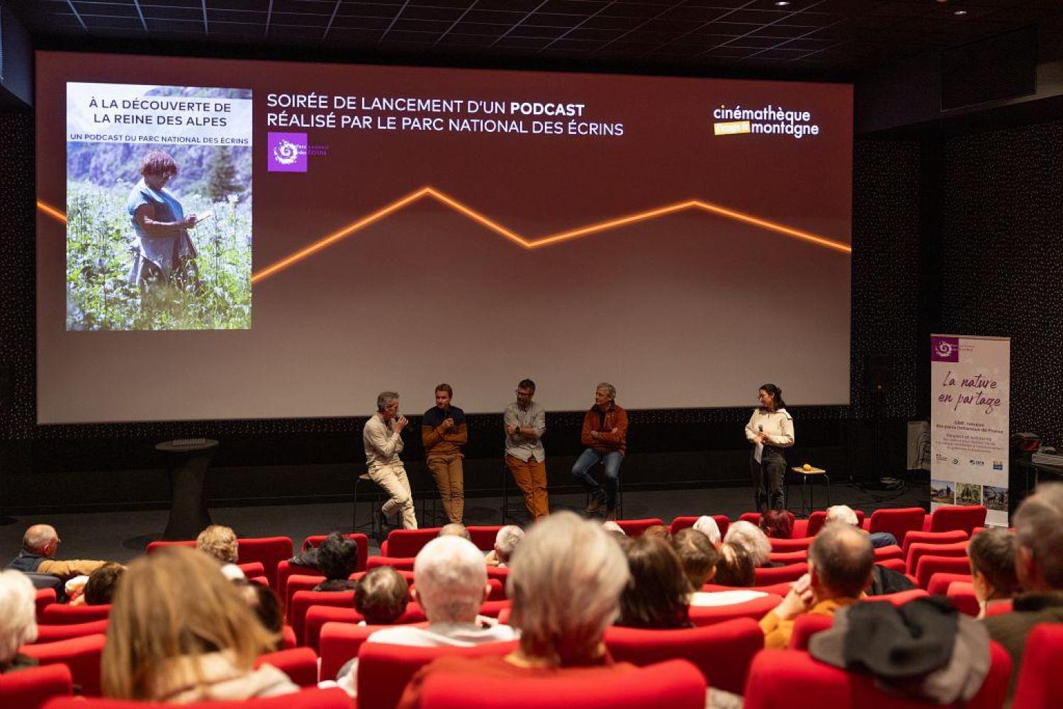 Lancement podcast reine des Alpes © Olivier Sabatier-Parc national des Ecrins