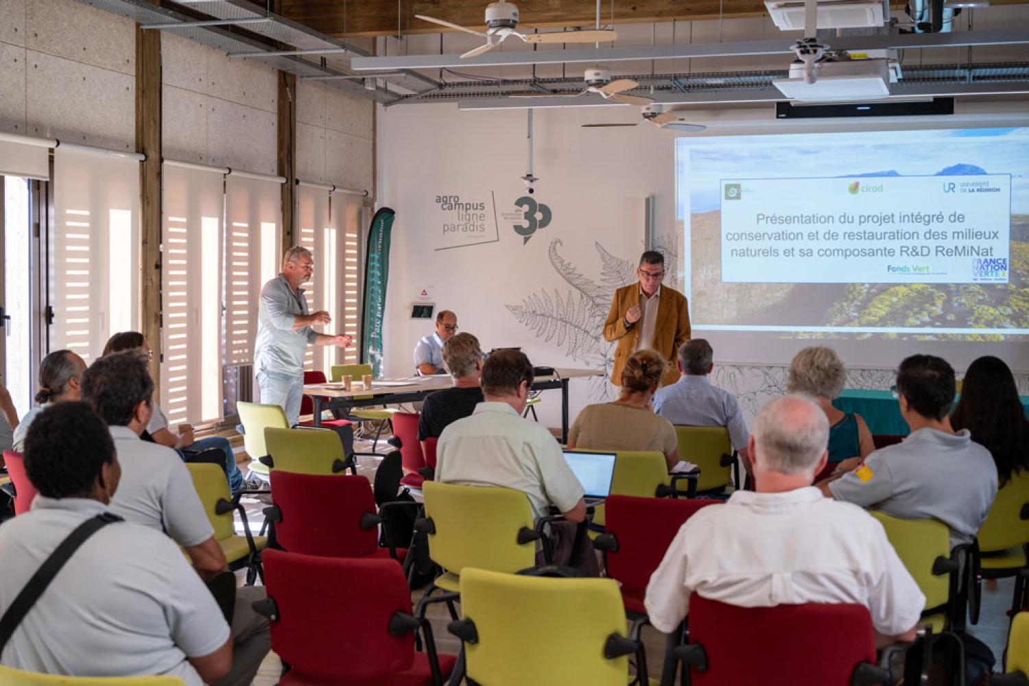 Séminaire de direction au Parc national de La Réunion