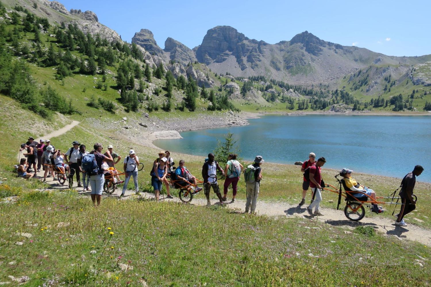Lac d'Allos © ST Verdon-Parc national du Mercantour