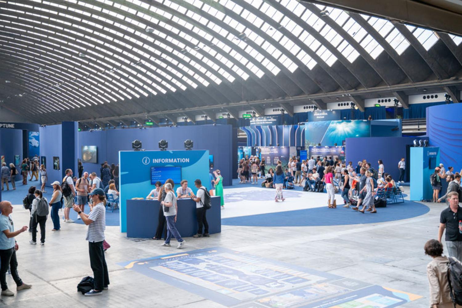 Espace "la baleine" au Palais des expositions de Nice