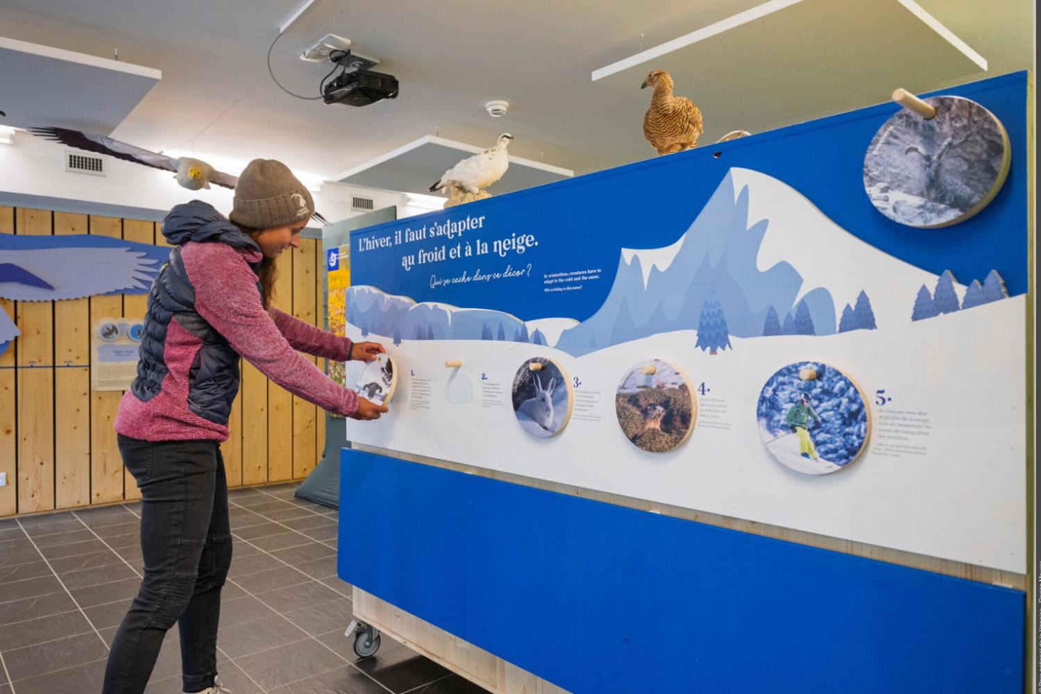 Scénographie au refuge de Rosuel © Florian Maurer – Parc national de la Vanoise 