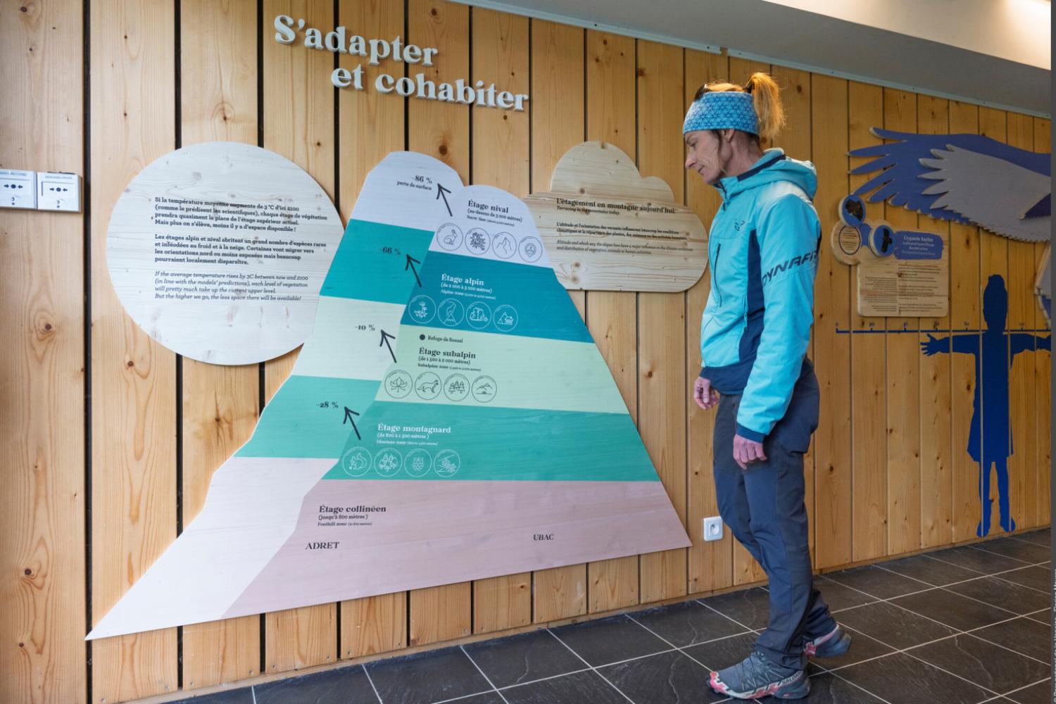 Scénographie au refuge de Rosuel © Florian Maurer – Parc national de la Vanoise 