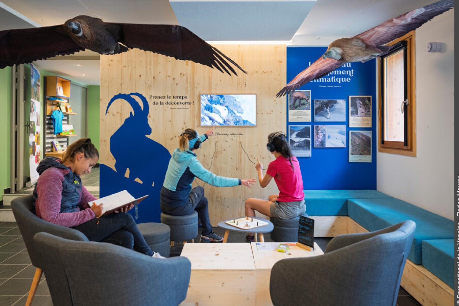 Scénographie au refuge de Rosuel © Florian Maurer – Parc national de la Vanoise 